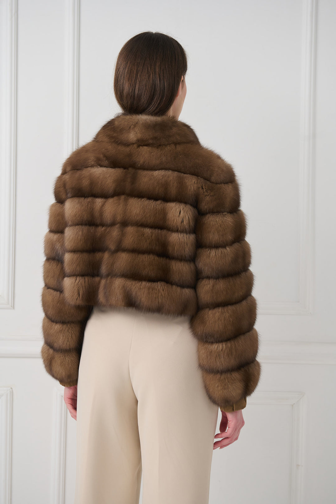 Veste courte en zibeline