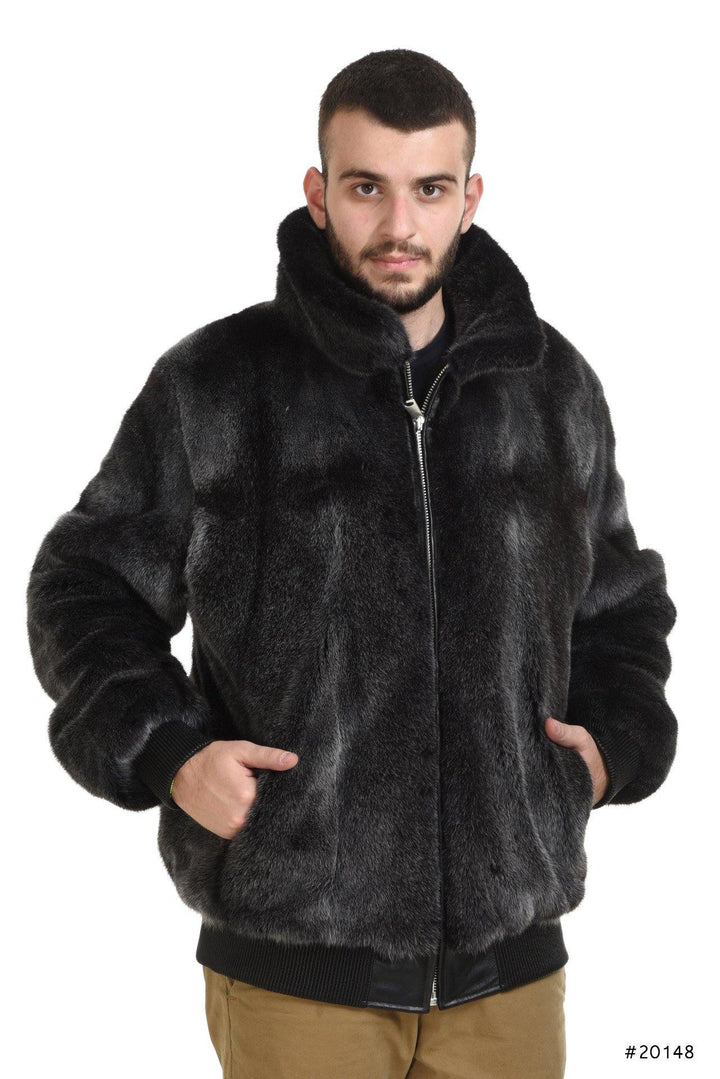 Men's sportive mink jacket - Manakas Frankfurt