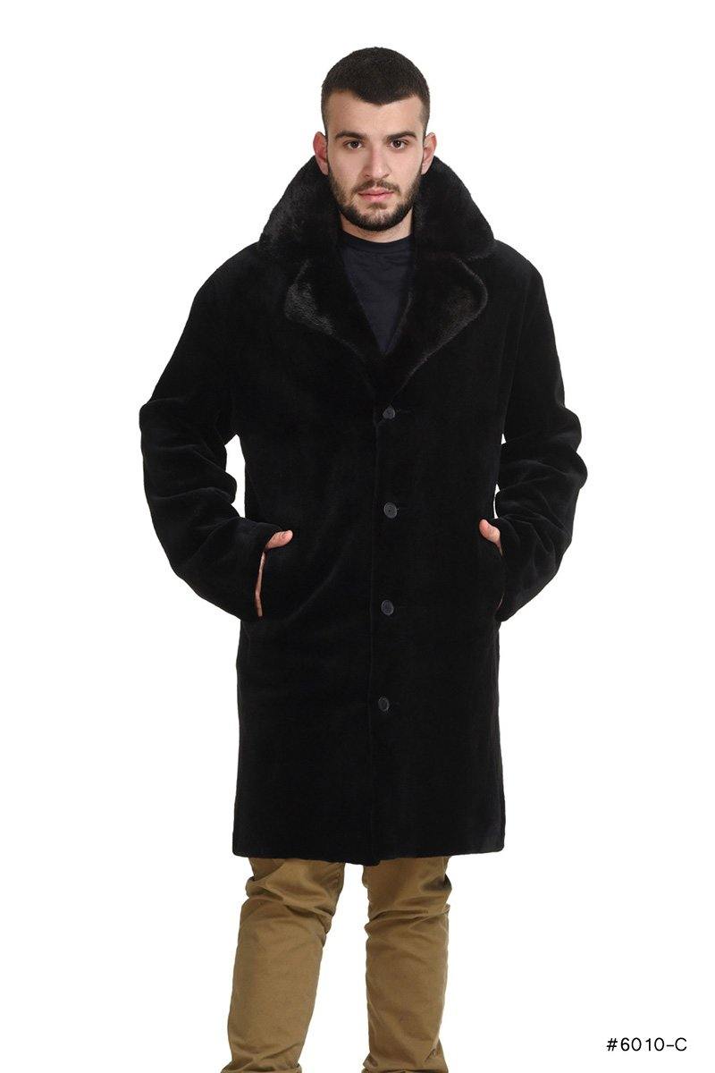 Sheared mink coat for men - Manakas Frankfurt