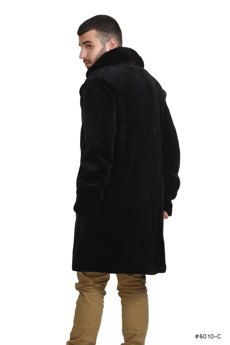 Sheared mink coat for men - Manakas Frankfurt