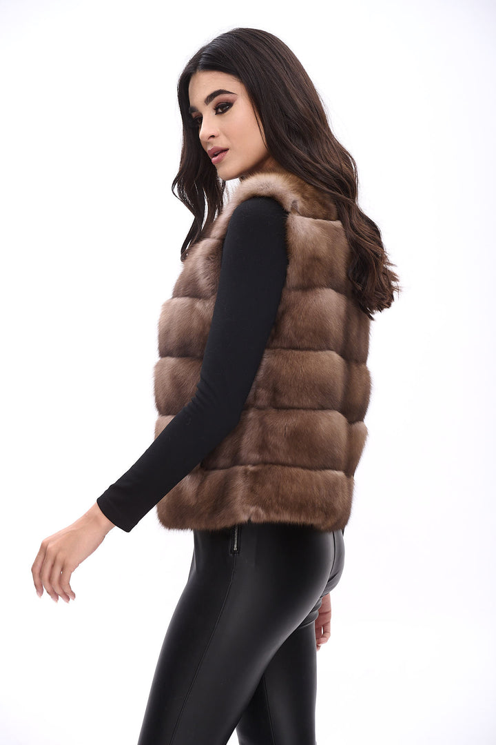 Veste courte sable
