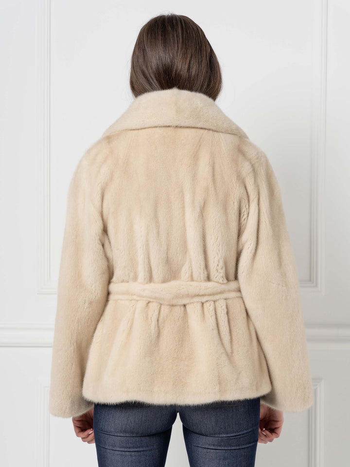 Mink Jacket with Belt