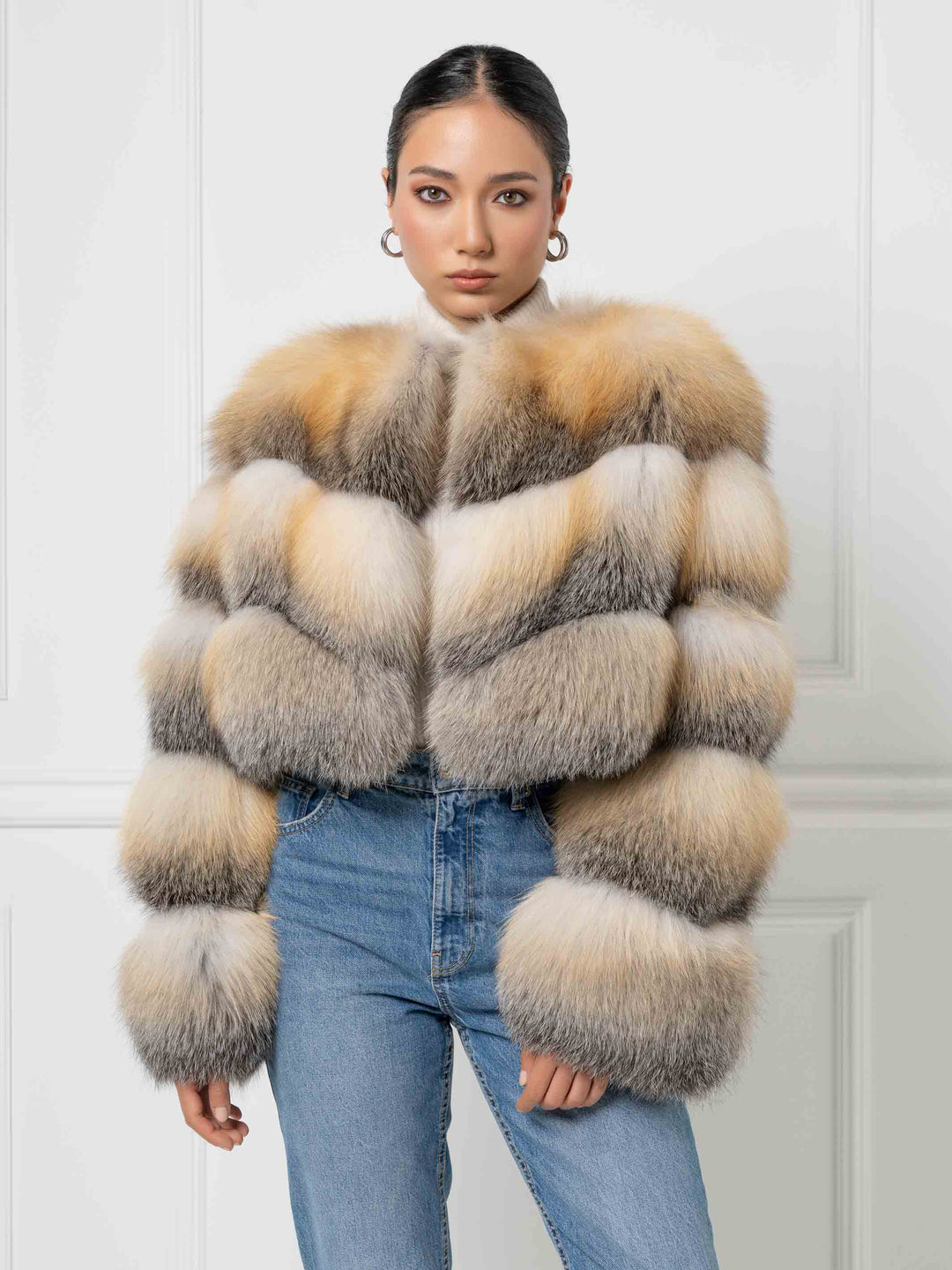 Cropped Fox Jacket