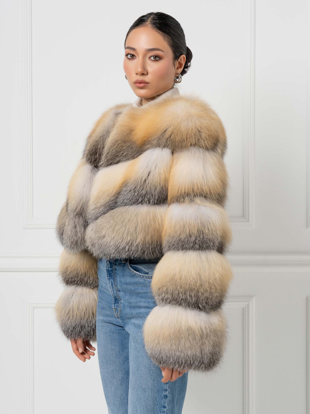 Cropped Fox Jacket