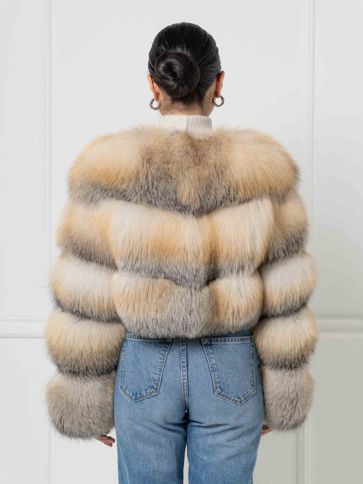 Cropped Fox Jacket