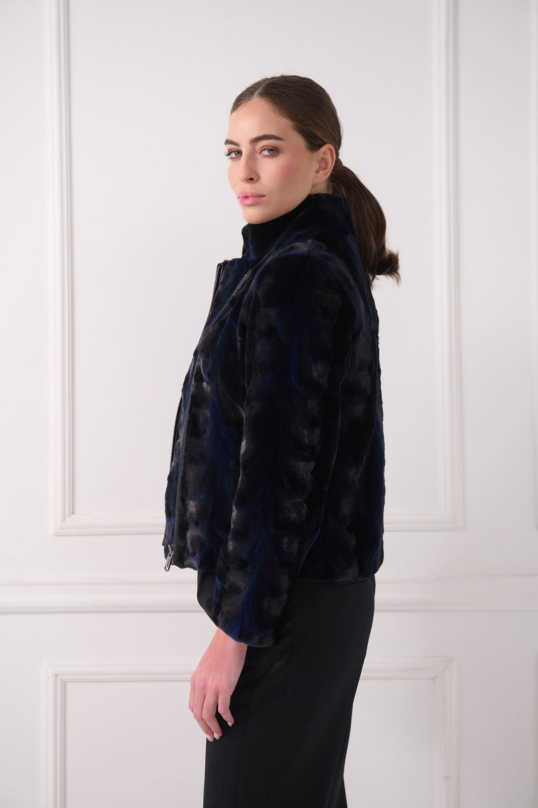 Giacca Biker Casual Swakara