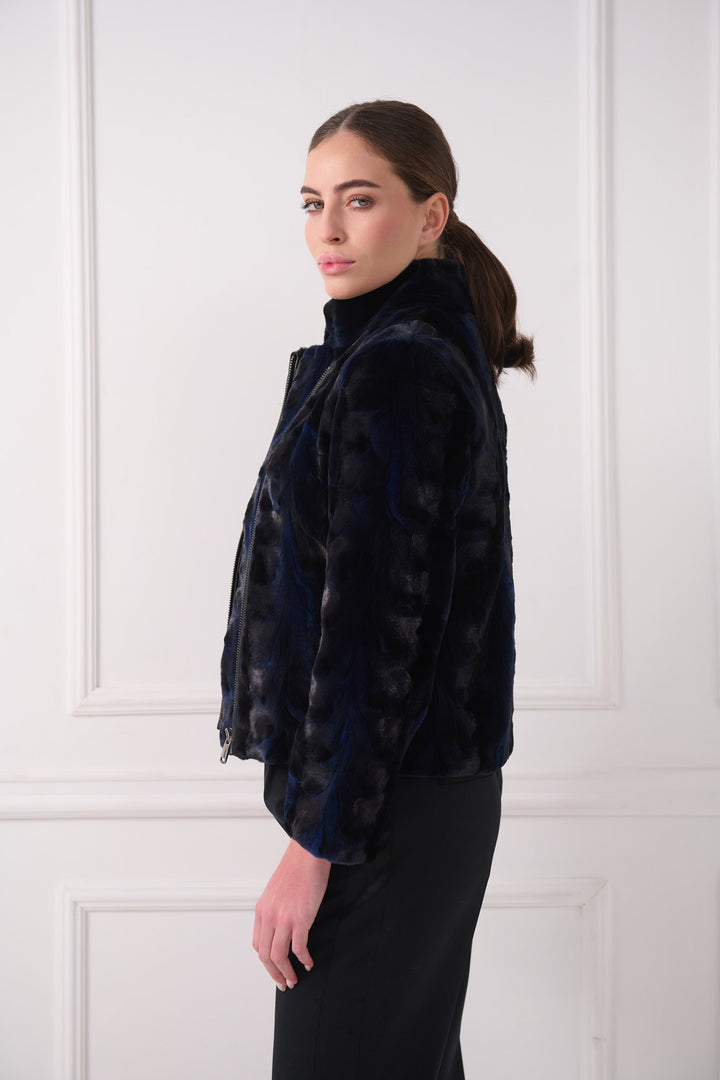 Giacca Biker Casual Swakara