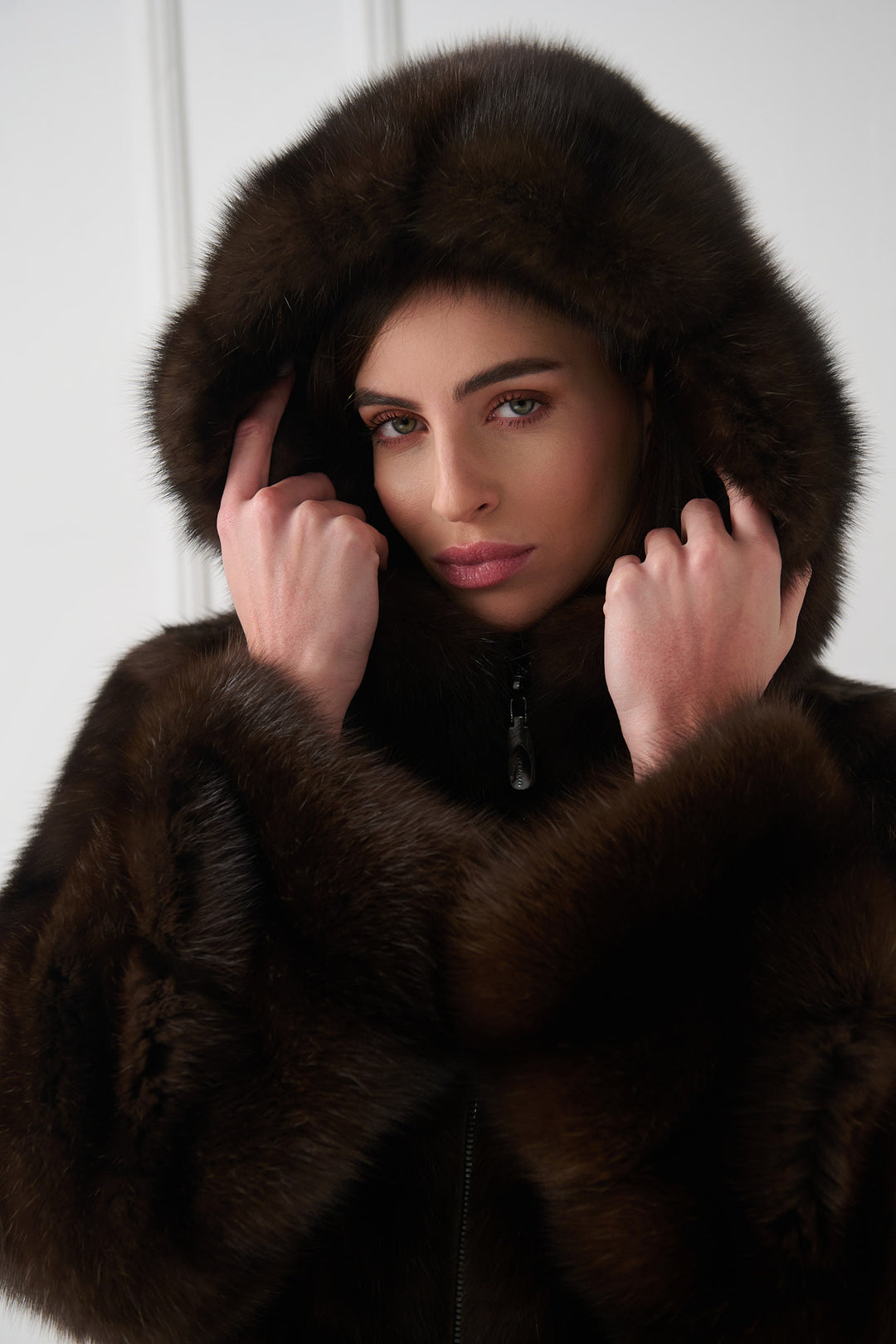 Hooded Sable Jacket