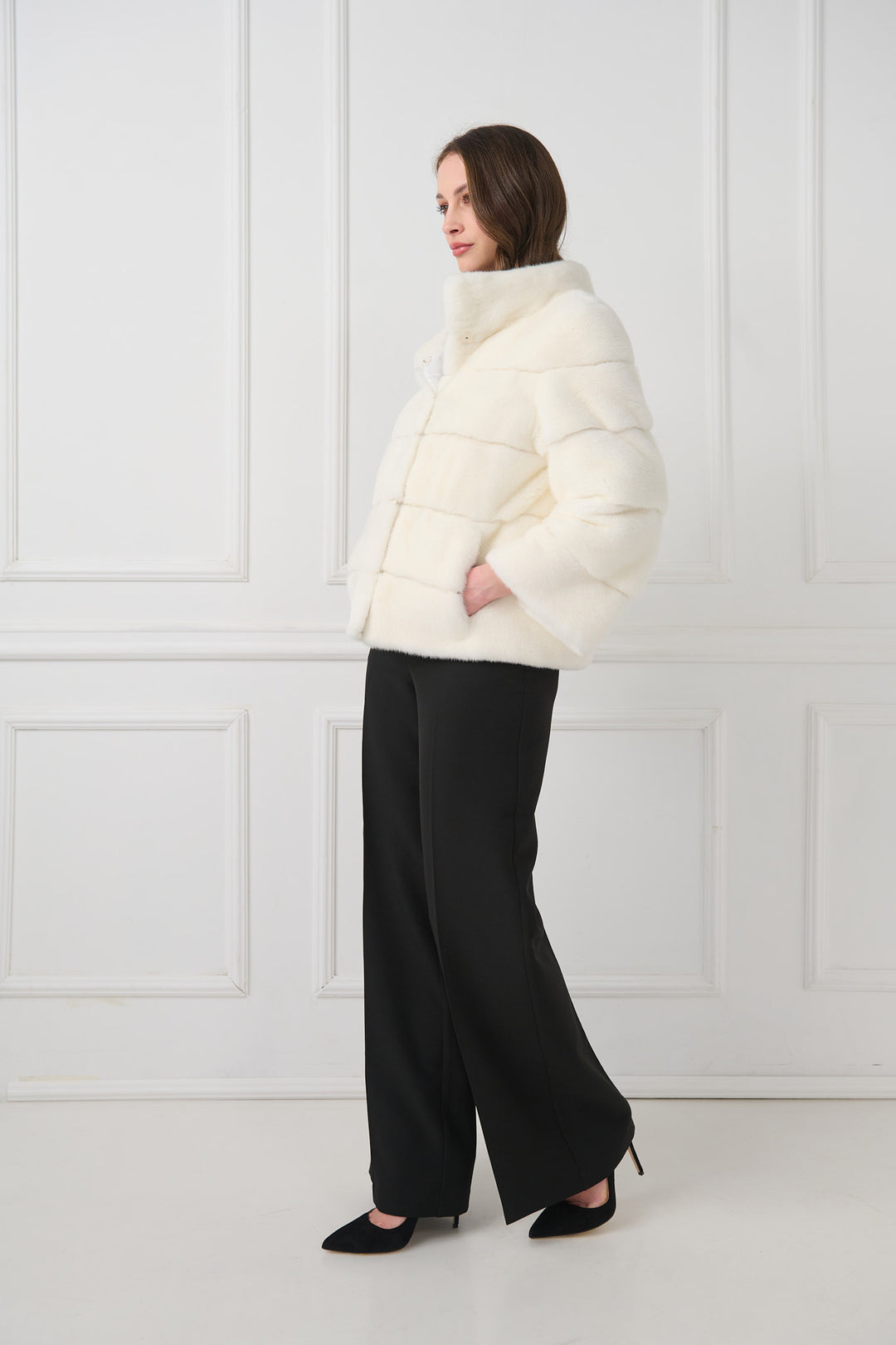 Short mink jacket