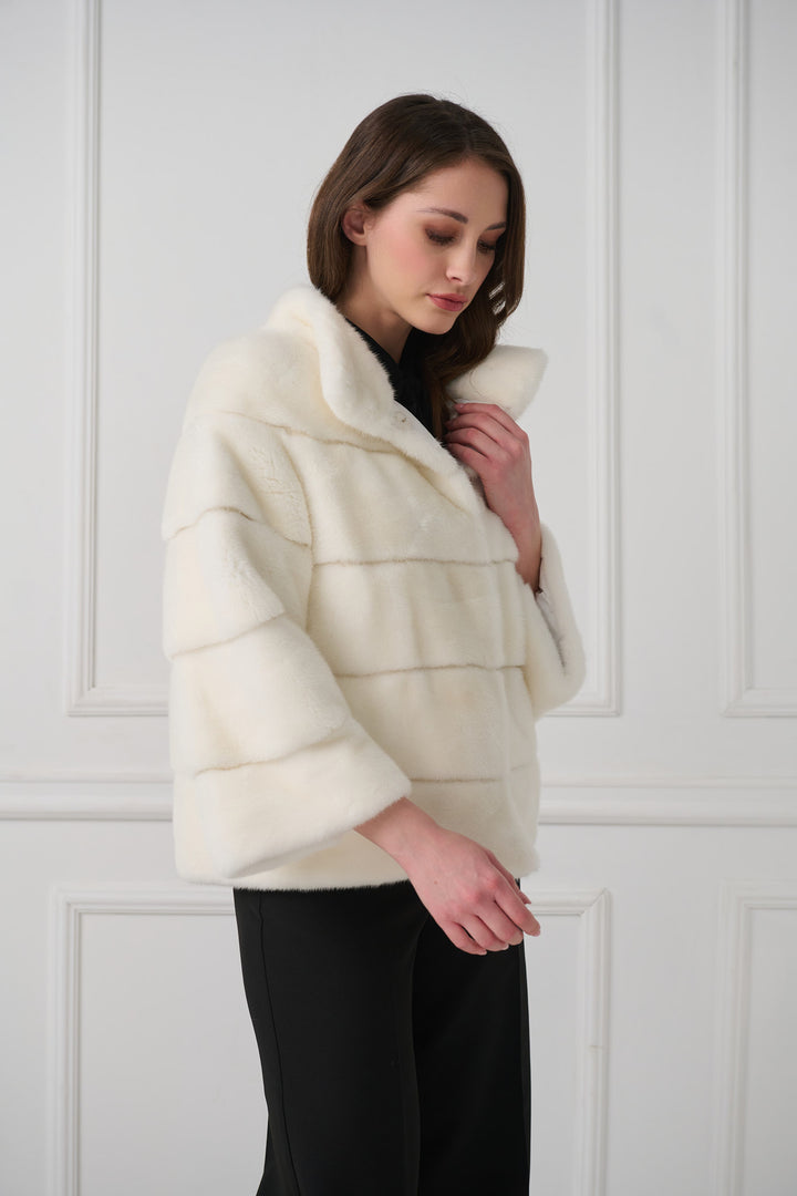 Short mink jacket