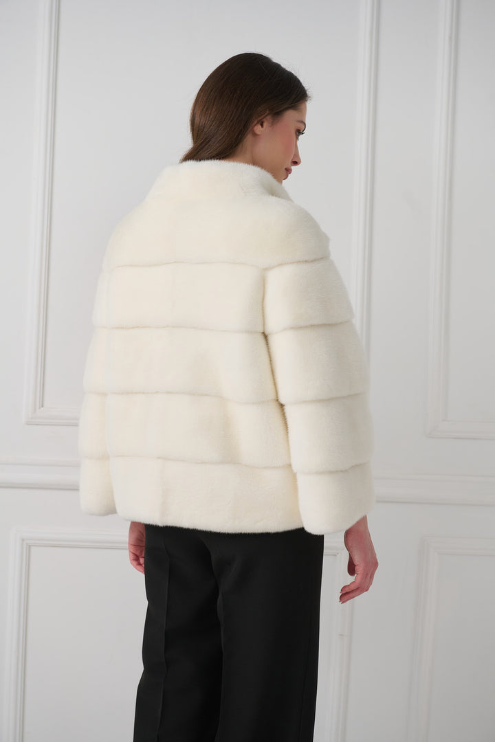 Short mink jacket