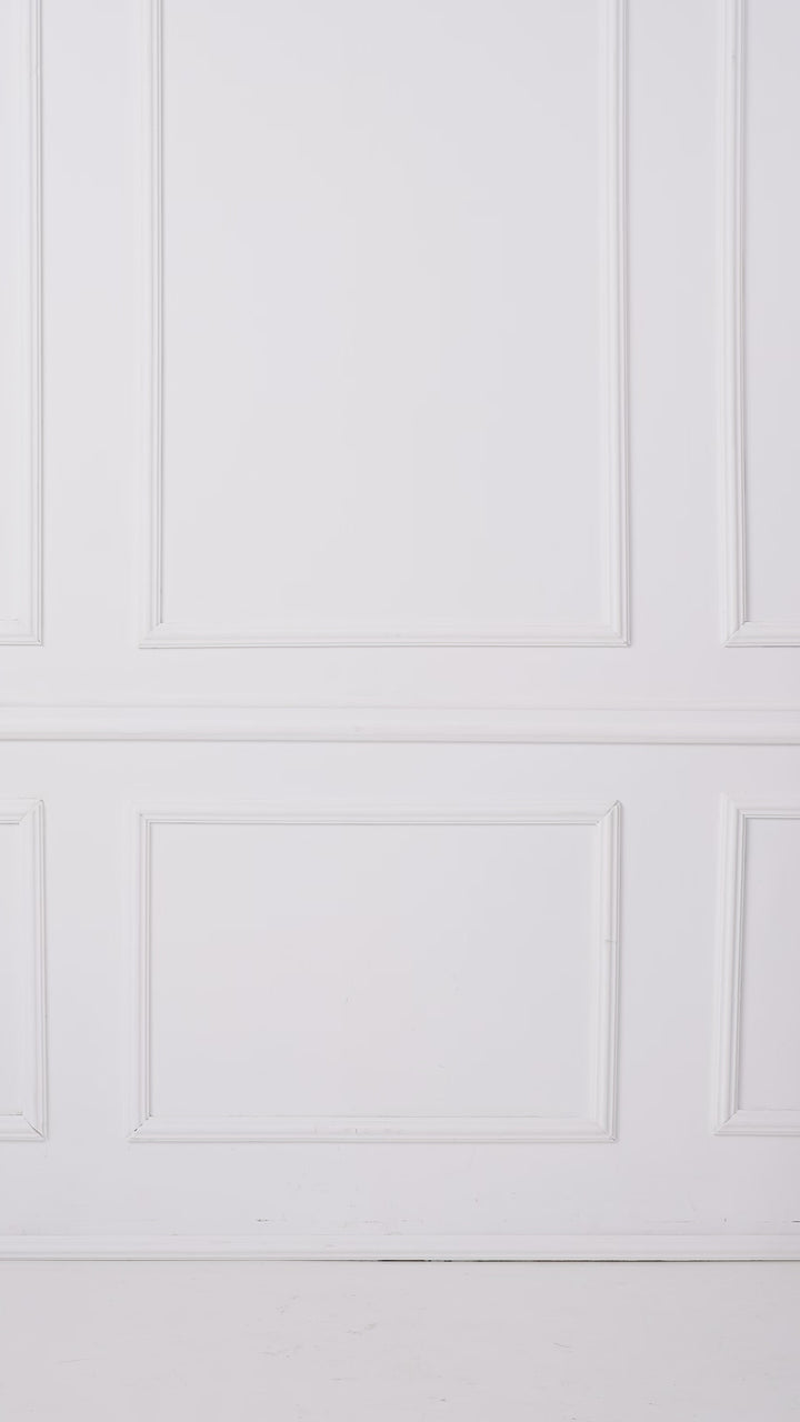 Elegante cappotto in agnello persiano con colletto in visone