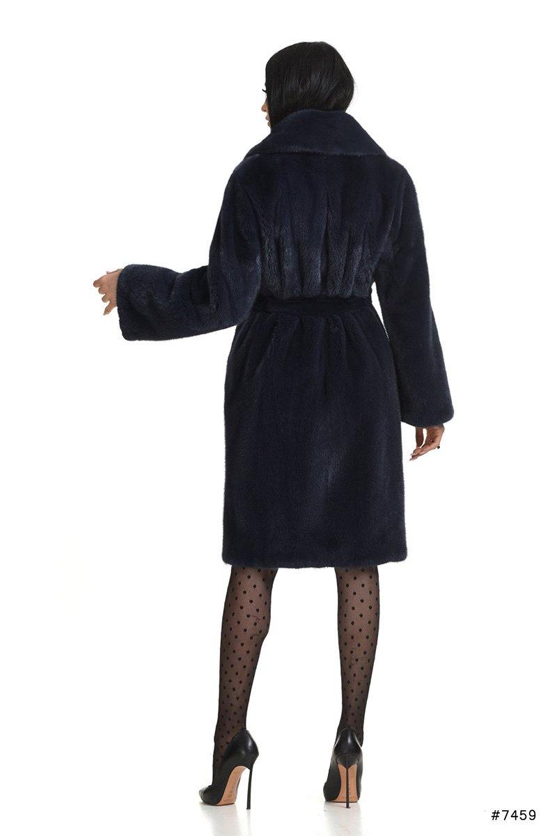Elegant mink coat with shawl collar - Manakas Frankfurt