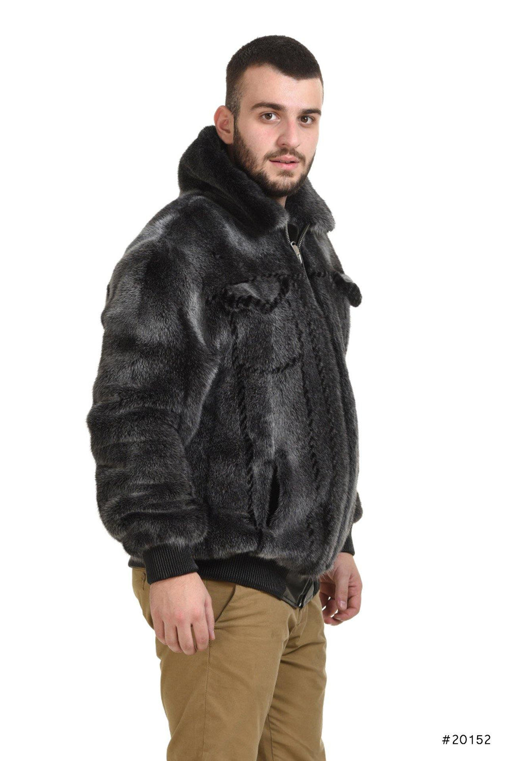 Exclusive Men's mink jacket - Manakas Frankfurt