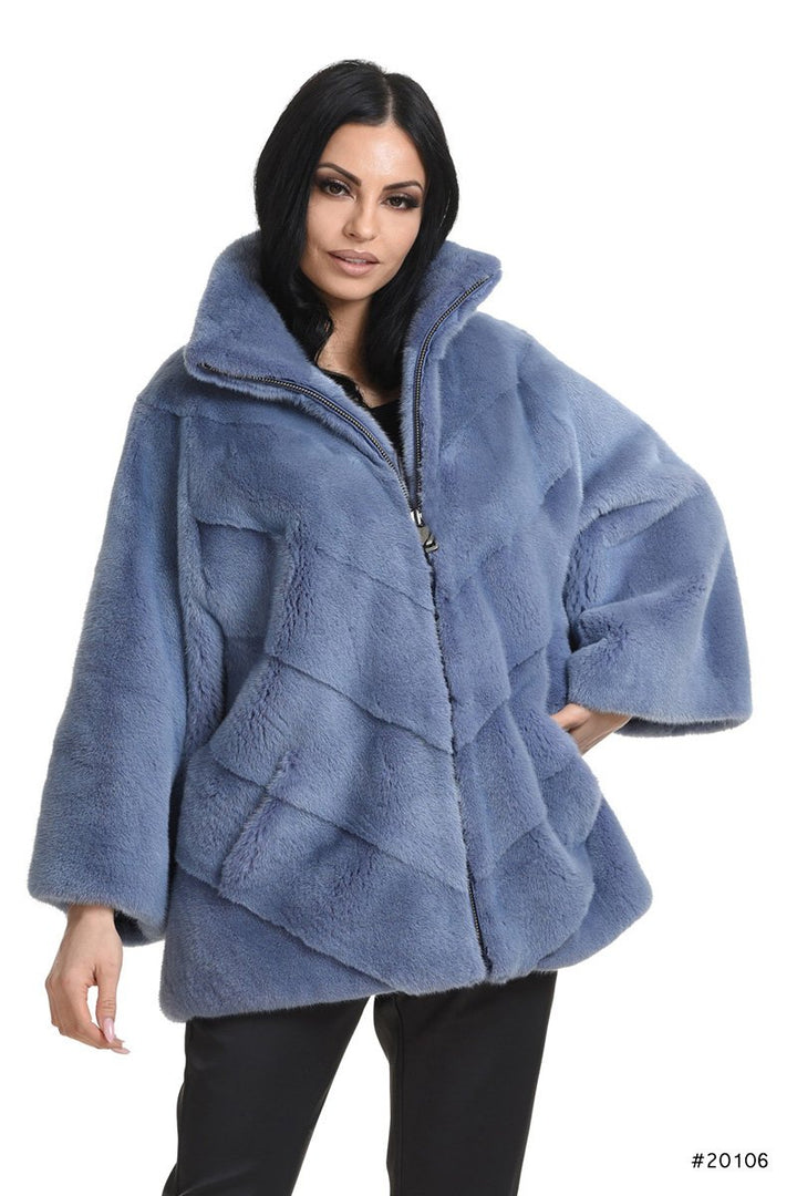 Oversized mink jacket - Manakas Frankfurt