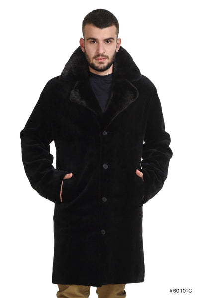 Sheared mink coat for men - Manakas Frankfurt