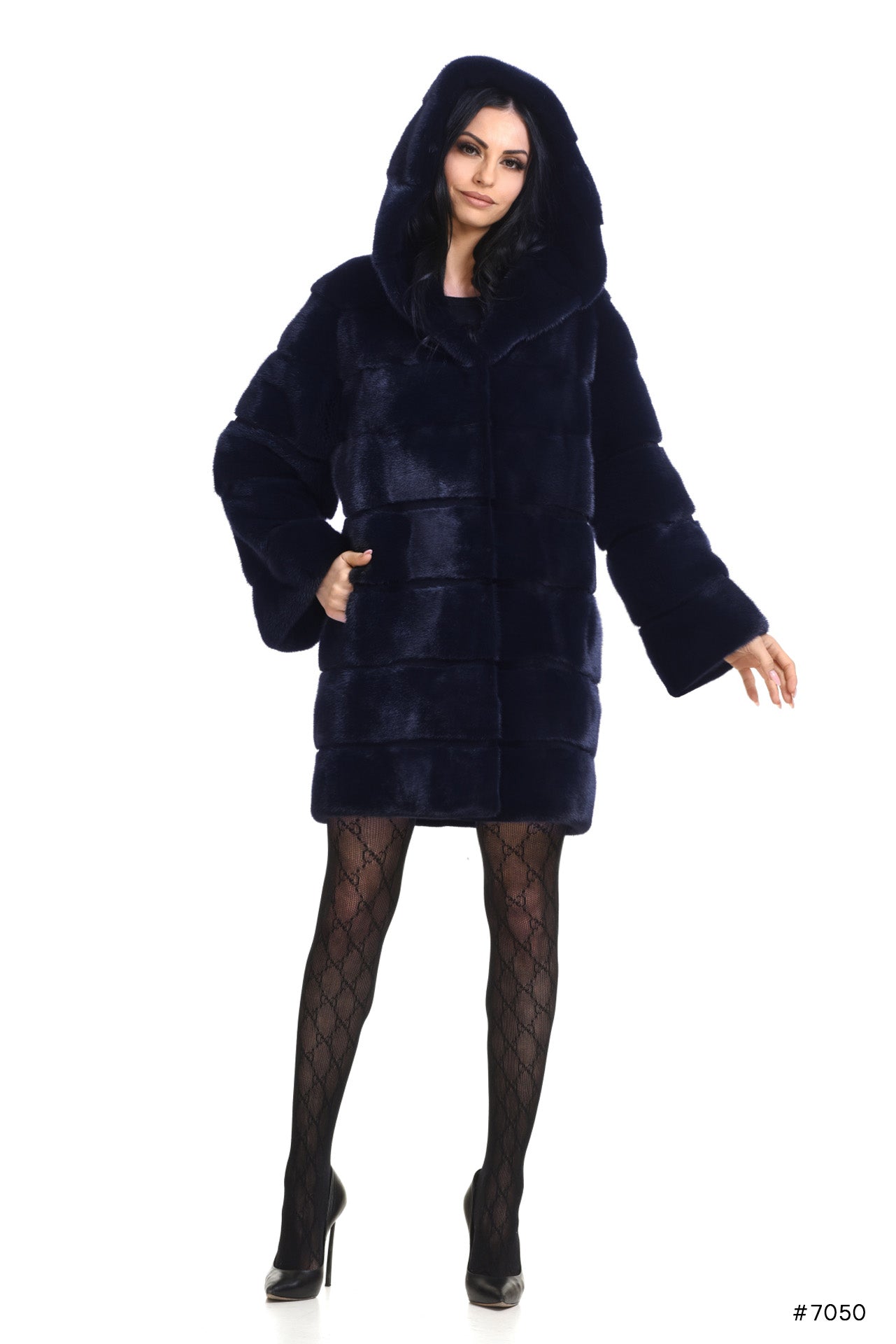 Casual hooded short coat