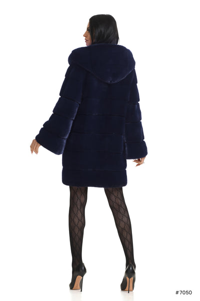Casual hooded short coat