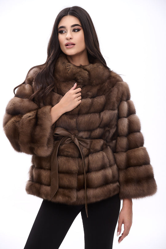 Manakas Sable Furs | Coats, Jackets, Boleros, Reversibles, Vests ...